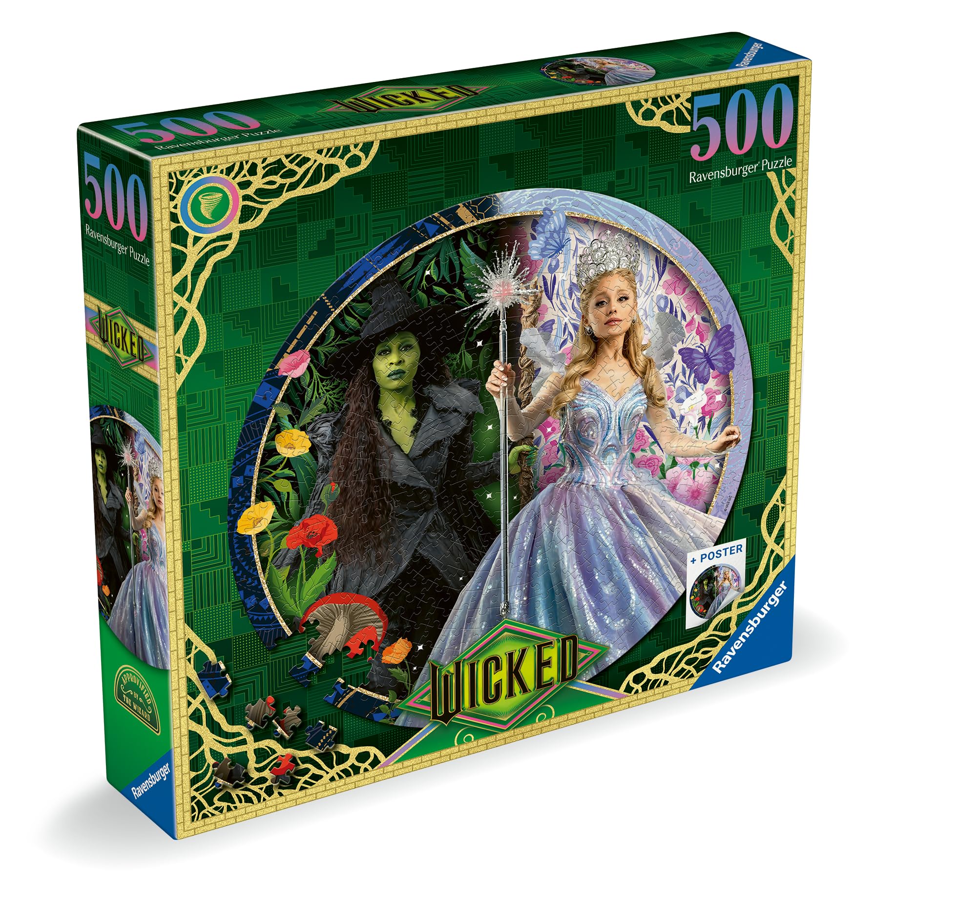 Ravensburger Wicked 2 Circular 500 Piece Jigsaw Puzzle, Jigsaw